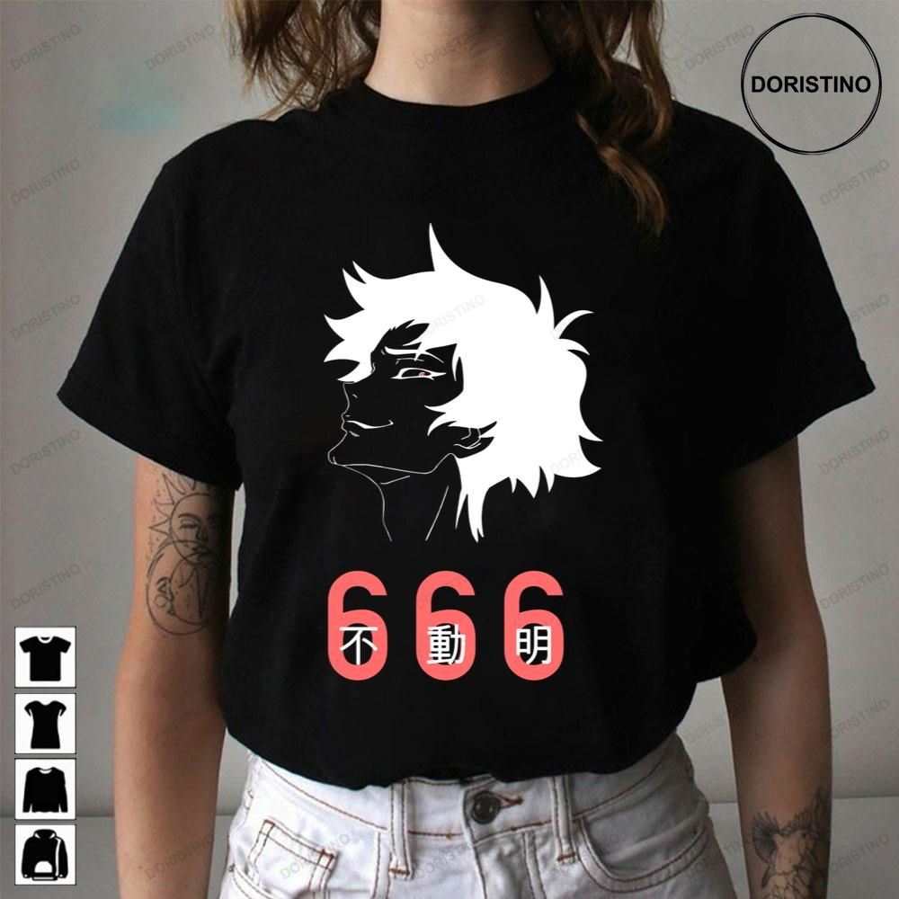 666 White Art Devilman Crybaby Limited Edition T-shirts